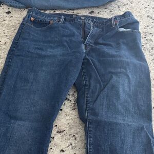 GAP Men's Relaxed Fit Dark Blue Jeans